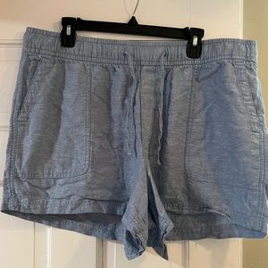 gap blue shorts